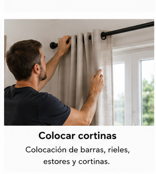 Colocar cortinas